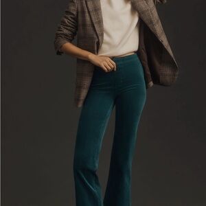 Pilcro Teal Flare Pants